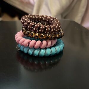 Stylish Multicolor Hair Coil Set